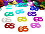Number 65 Confetti